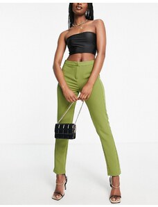 Unique21 - Pantaloni sartoriali verde oliva