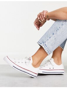 Converse - Chuck Taylor All Star Ox - Sneakers unisex bianche-Bianco