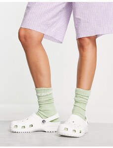 Crocs - Zoccoli classici bianchi-Bianco