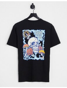 Vans - Zoned Out - T-shirt nera-Nero
