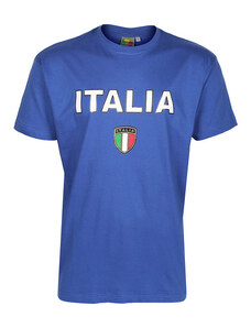 Solada T-shirt Unisex Italia Manica Corta Blu Taglia Xxl