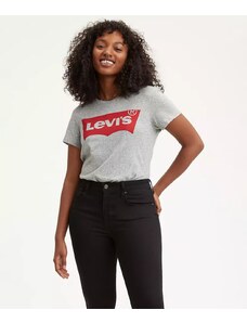 Levi's T-Shirt The Perfect Tee Better Batwing Donna Grigio