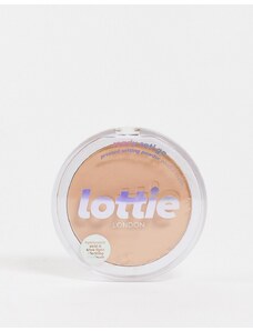 Lottie London - Cipria compatta Ready Set Go - tonalità calda traslucida-Trasparente