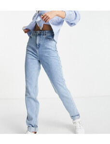 ASOS Tall ASOS DESIGN Tall - Jeans mom comodi azzurri-Blu