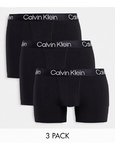 Calvin Klein - Confezione da 3 paia di boxer neri-Nero