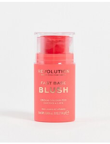 Revolution - Fast Base Blush - Blush in stick tonalità Bloom-Rosa