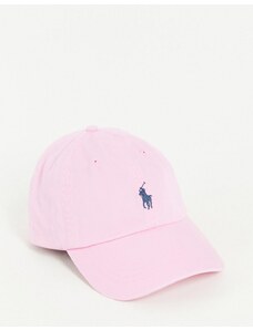 Polo Ralph Lauren - Berretto rosa con logo con pony