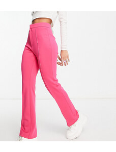 COLLUSION - Pantaloni svasati super slim rosa