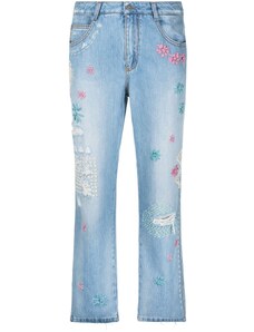 Donna Abbigliamento da Jeans da Jeans dritti Pantaloni jeansErmanno Scervino in Denim di colore Blu 