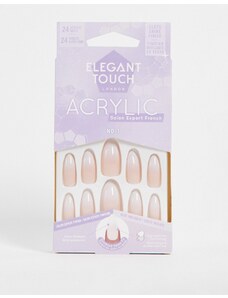 Elegant Touch - Unghie finte acriliche - French Ombre Stiletto No. 01-Rosa