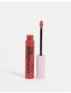 NYX Professional Makeup - Lip Lingerie XXL - Rossetto liquido opaco tonalità Candela Babe-Rosa