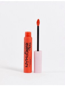 NYX Professional Makeup - Rossetto liquido opaco Lip Lingerie XXL tonalità Getting Caliente-Rosa