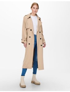 Only - Trench color pietra-Neutro