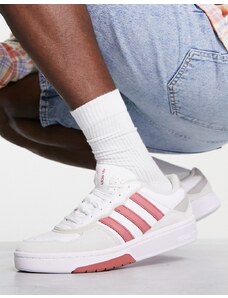 adidas Originals - Courtic - Sneakers bianche e rosse-Bianco