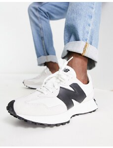 New Balance - 327 - Sneakers bianche e nere-Bianco