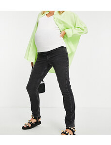 New Look Maternity - Mom jeans neri-Nero