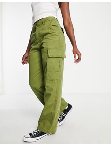 Cotton On - Pantaloni cargo verde scuro