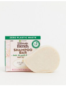 Garnier - Ultimate Blends - Shampoo solido delicato ammorbidente per cuoio capelluto sensibile e capelli fragili da 60 g-Nessun colore