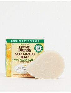 Garnier - Ultimate Blends - Shampoo solido rinforzante al miele per capelli danneggiati da 60 g-Nessun colore