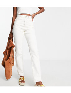 Reclaimed Vintage Inspired - Jeans dritti bianchi-Bianco