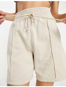 Abercrombie & Fitch - Pantaloncini sartoriali beige-Grigio