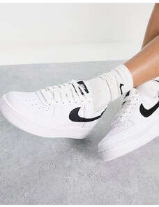 Nike - Air Force 1 '07 - Sneakers bianche e nere-Bianco