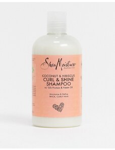 Shea Moisture - Curl & Shine - Shampoo al cocco e ibisco per capelli ricci-Nessun colore