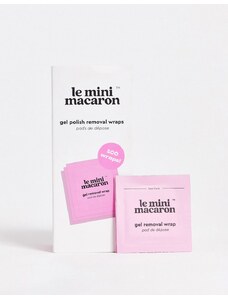 Le Mini Macaron - 100 dischetti con solvente per rimuovere lo smalto gel-Nessun colore