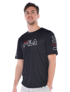 t-shirt uomo Fila in tessuto tecnico logo