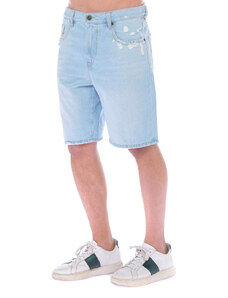 bermuda uomo Diesel in jeans con rotture