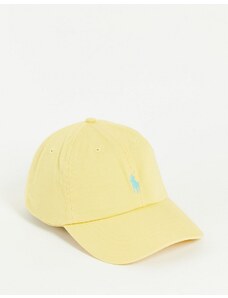 Polo Ralph Lauren - Cappellino giallo con logo