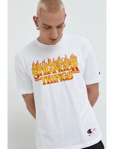 Champion t-shirt in cotone xStranger Things