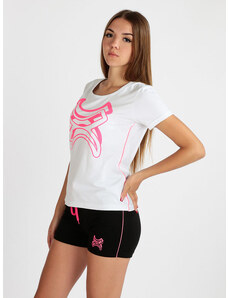 Millennium T-shirt Sportiva Donna Manica Corta Bianco Taglia Xl