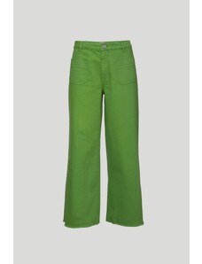 OttodAme OTTOD'AME Pantalone Verde Gamba Ampia