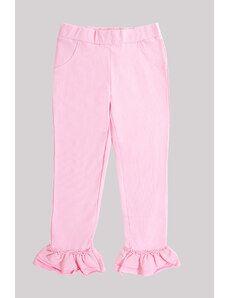 GAUDI KIDS GAUD? KIDS Jeggings con Rouches Rosa