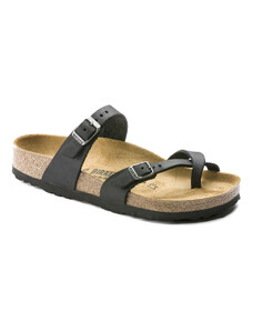 Birkenstock Mayari Oiled Leather Regular Fit Donne - Sandali Birkenstock - Nero - 171481-3.5