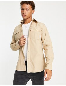 Selected Homme - Giacca in cotone beige-Neutro