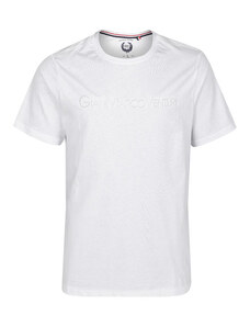 Gian Marco Venturi T-shirt Uomo Manica Corta In Cotone Bianco Taglia M