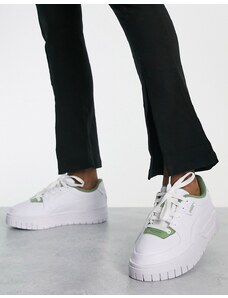 PUMA - Cali Dream - Sneakers bianche e verdi-Bianco