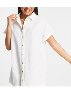 Rhythm - Classic - Vestito camicia estivo da spiaggia in lino bianco