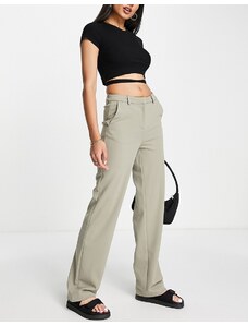Vero Moda - Pantaloni dritti color pietra sartoriali-Neutro