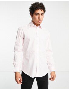 French Connection - Confezione da 2 camicie bianca e rosa-Bianco