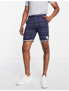 adidas Golf - Adicross The Open - Pantaloncini blu navy a quadri