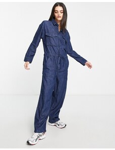 Levi's - Tuta jumpsuit extra larga lavaggio scuro-Blu navy