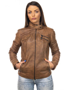 Leather Trend Michelina - Giacca Donna Cuoio in vera pelle