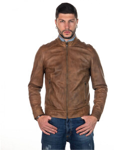 Leather Trend U08 - Giacca Uomo Cuoio in vera pelle