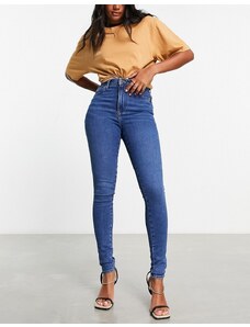 ASOS DESIGN - Jeans skinny modellanti blu scuro