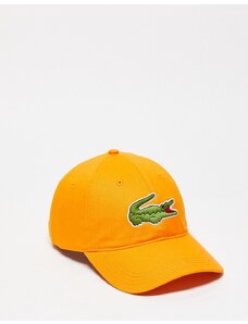 Lacoste - Cappellino arancione con logo