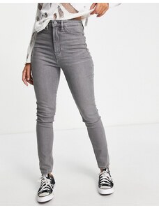 Waven - Jeans modellanti a vita alta grigi-Grigio