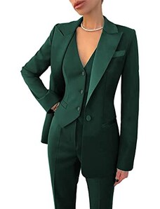 Freebily Blazer Donna Elegante Costume da Circo Giacca Lunga Velluto Jacket  Smoking Tuxedo Cappotto di Showman Costume Carnevale Cosplay Festa di  Halloween Viola 3XL 